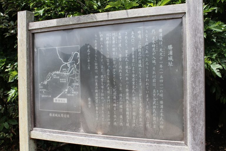 勝浦城跡